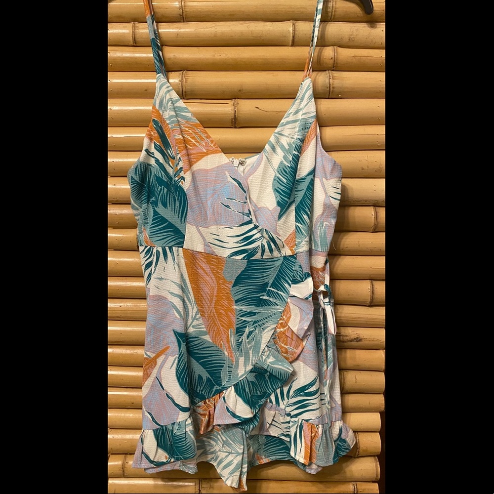 Brand New Pink Lily Romper